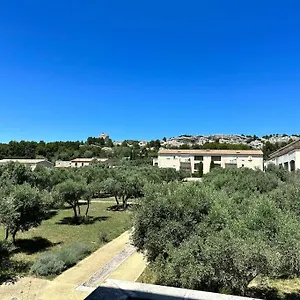 Appartement Lou Olivie, Climatise Avec Piscine Aux Pieds Alpilles, Paradou